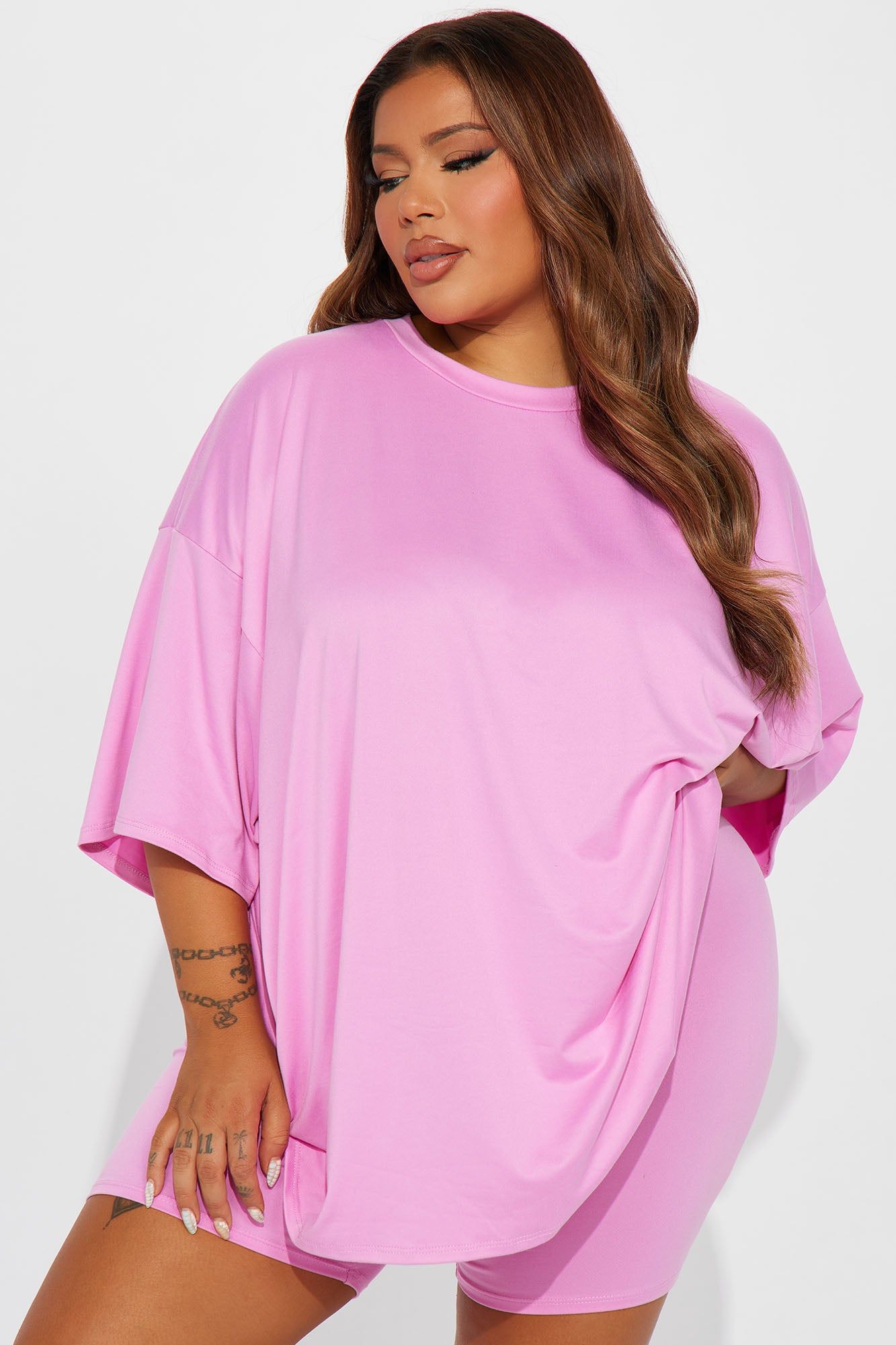 Casual Life Short Set - Pink sold by Fashion Nova product image thumbnail 5