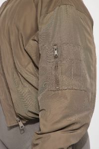 Courtside Cutie Bomber - Taupe sold by Fashion Nova