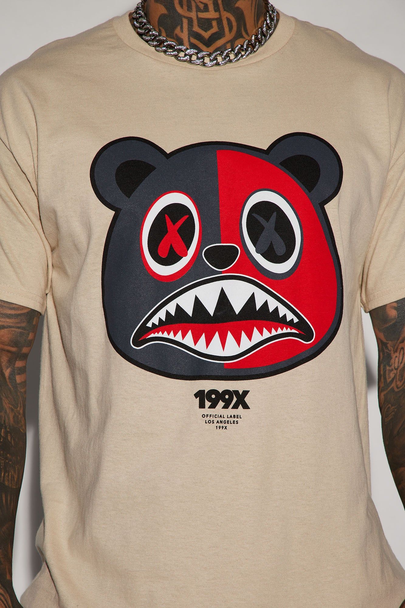 199X Bear Short Sleeve Tee - Tan sold by Fashion Nova product image thumbnail 4