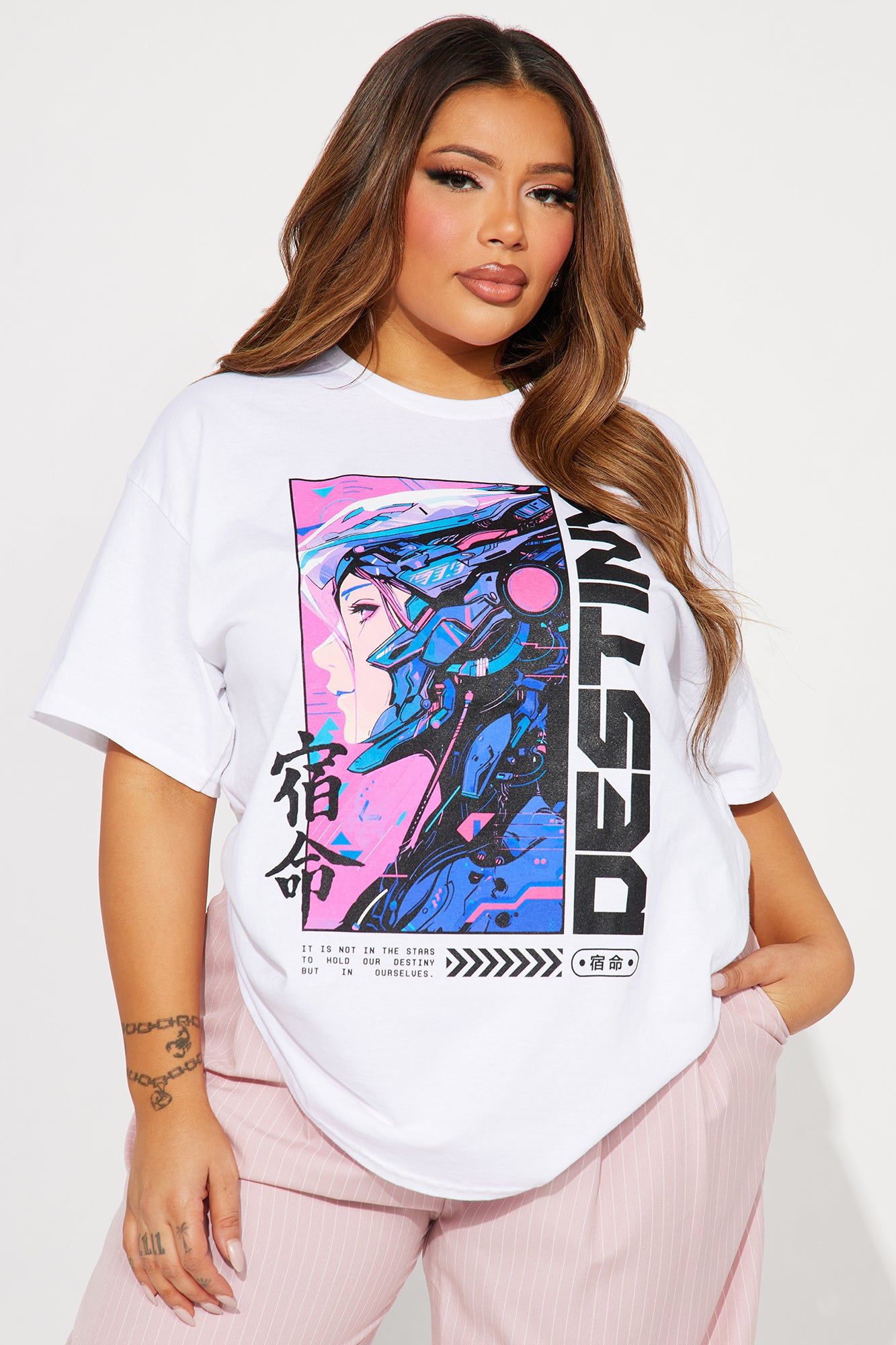 Destiny Graphic Tee - White sold by Fashion Nova product image thumbnail 4