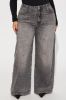The Big Debut Baggy Jeans - Grey sold by Fashion Nova