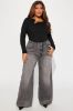 The Big Debut Baggy Jeans - Grey sold by Fashion Nova