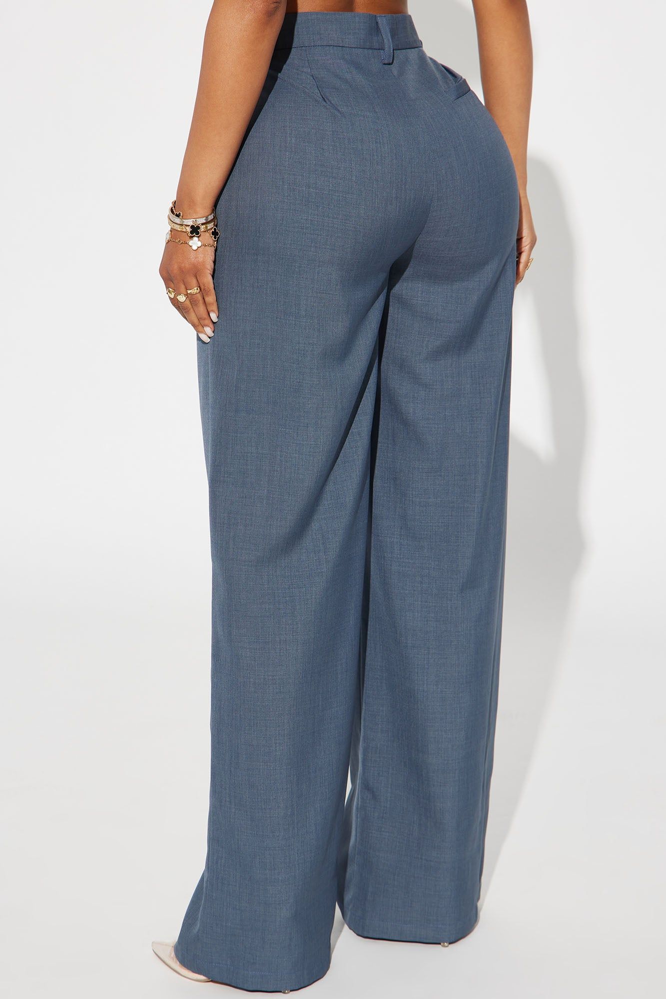 Karli Wide Leg Pant - Navy sold by Fashion Nova product image thumbnail 3