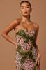 Elodie Floral Embroidered Gown - Pink/combo sold by Fashion Nova