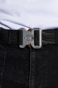 Coaster Buckle Belt - Silver sold by Fashion Nova