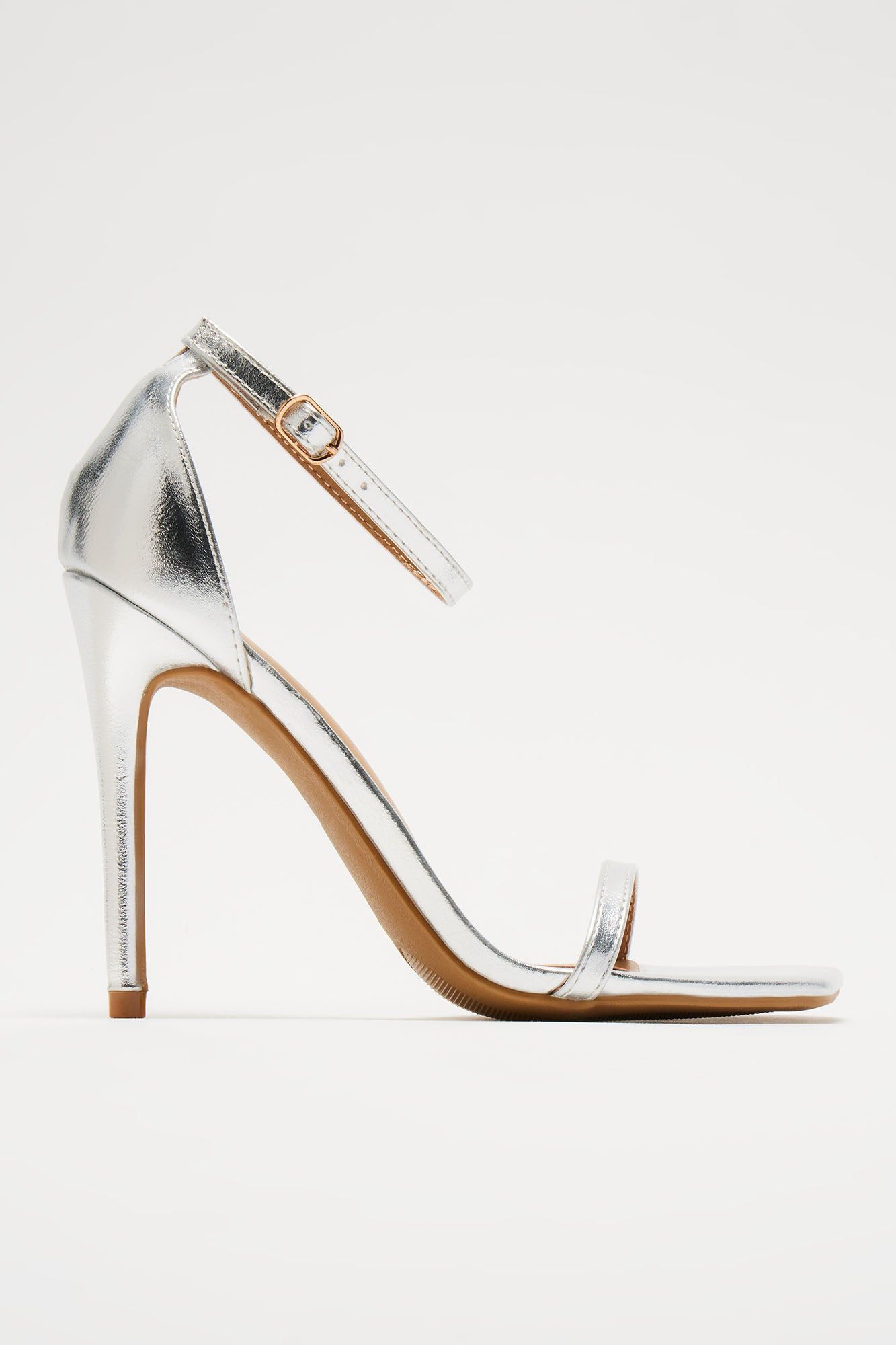 Linked Up Heels - Silver sold by Fashion Nova product image thumbnail 4