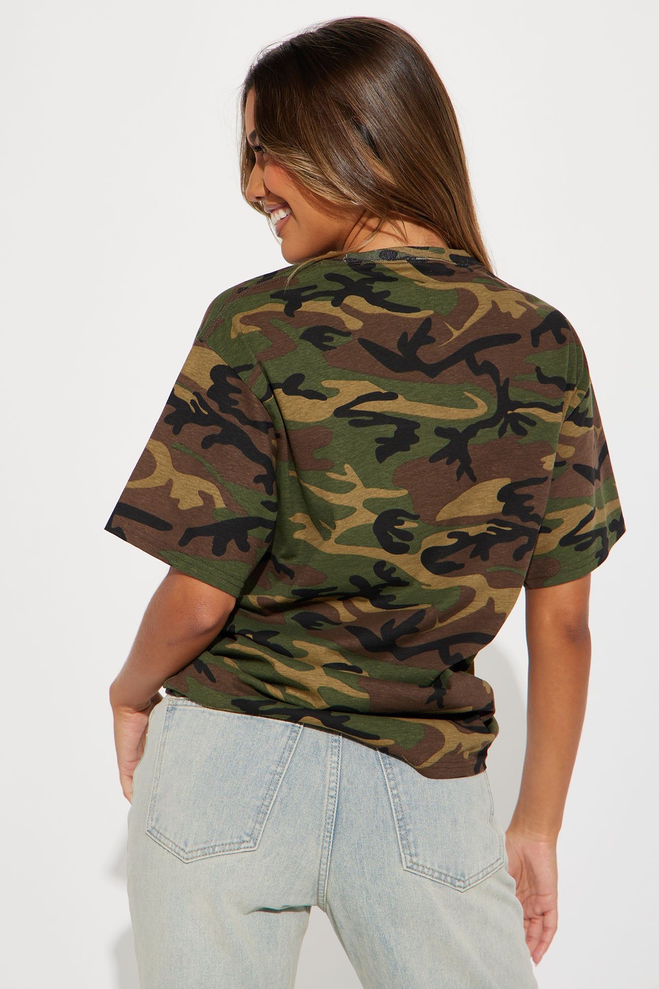 Trap Camo Tshirt - Camouflage sold by Fashion Nova product image thumbnail 3