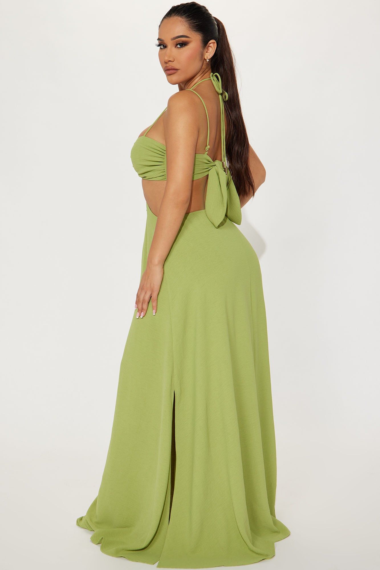 Life In Paradise Maxi Dress - Green sold by Fashion Nova product image thumbnail 3