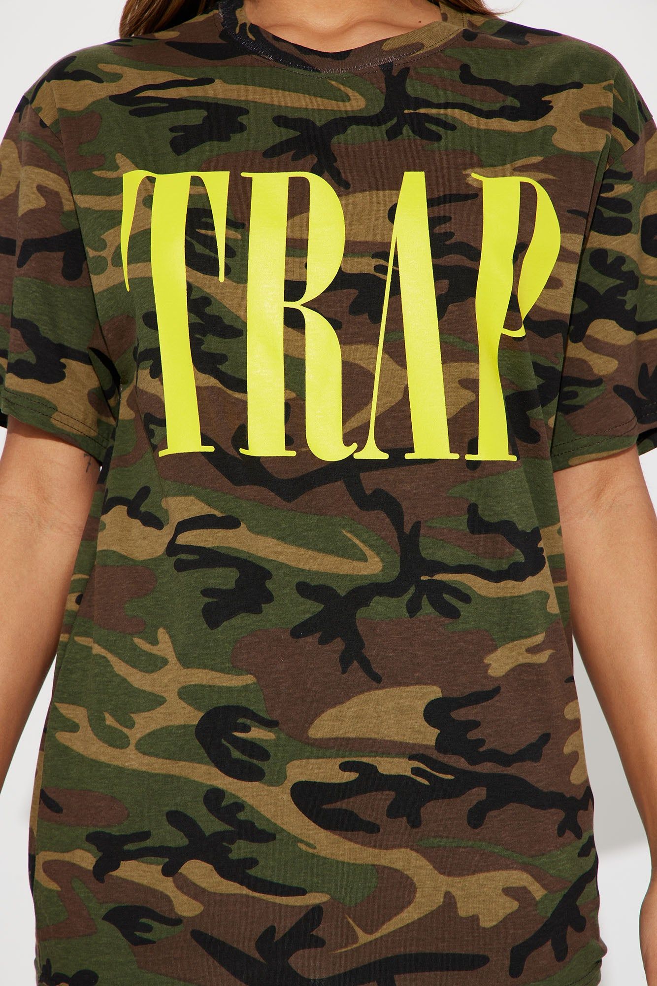 Trap Camo Tshirt - Camouflage sold by Fashion Nova product image thumbnail 4