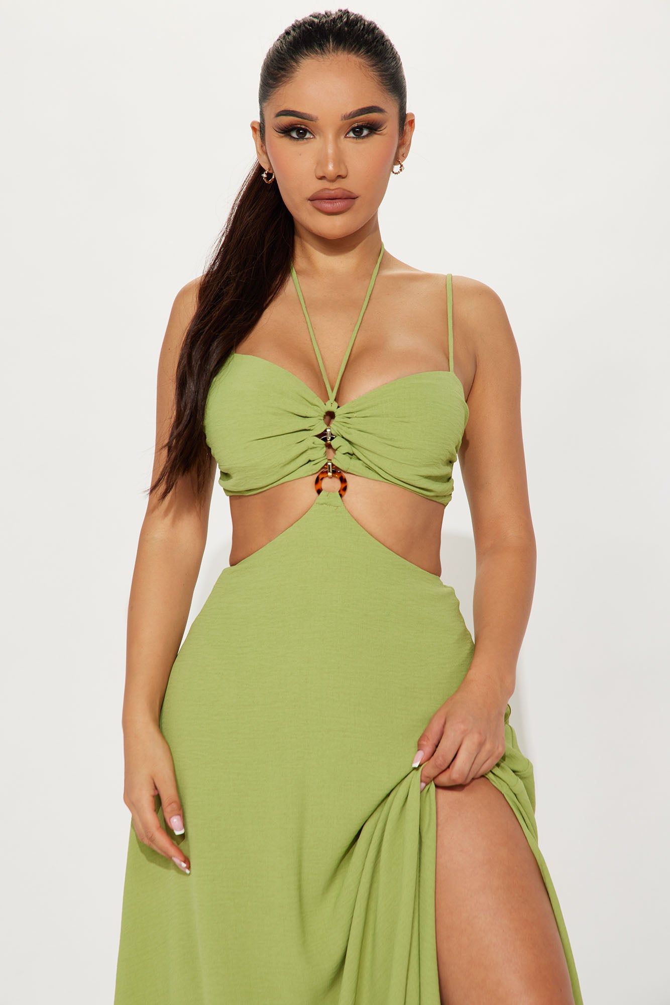 Life In Paradise Maxi Dress - Green sold by Fashion Nova product image thumbnail 2