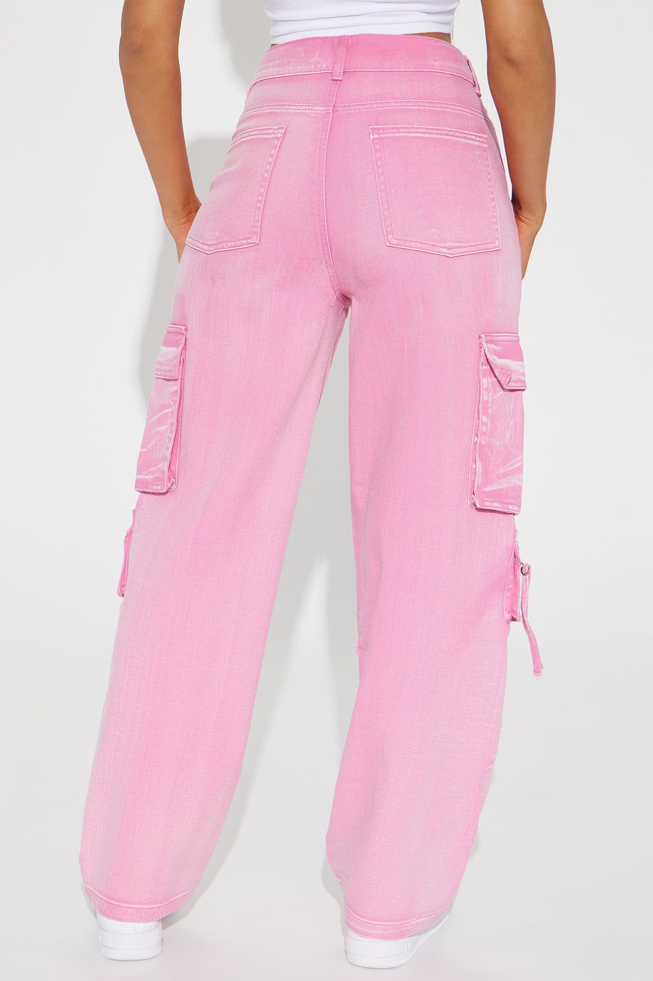 Margot Mineral Wash Cargo Pant - Pink sold by Fashion Nova product image thumbnail 3