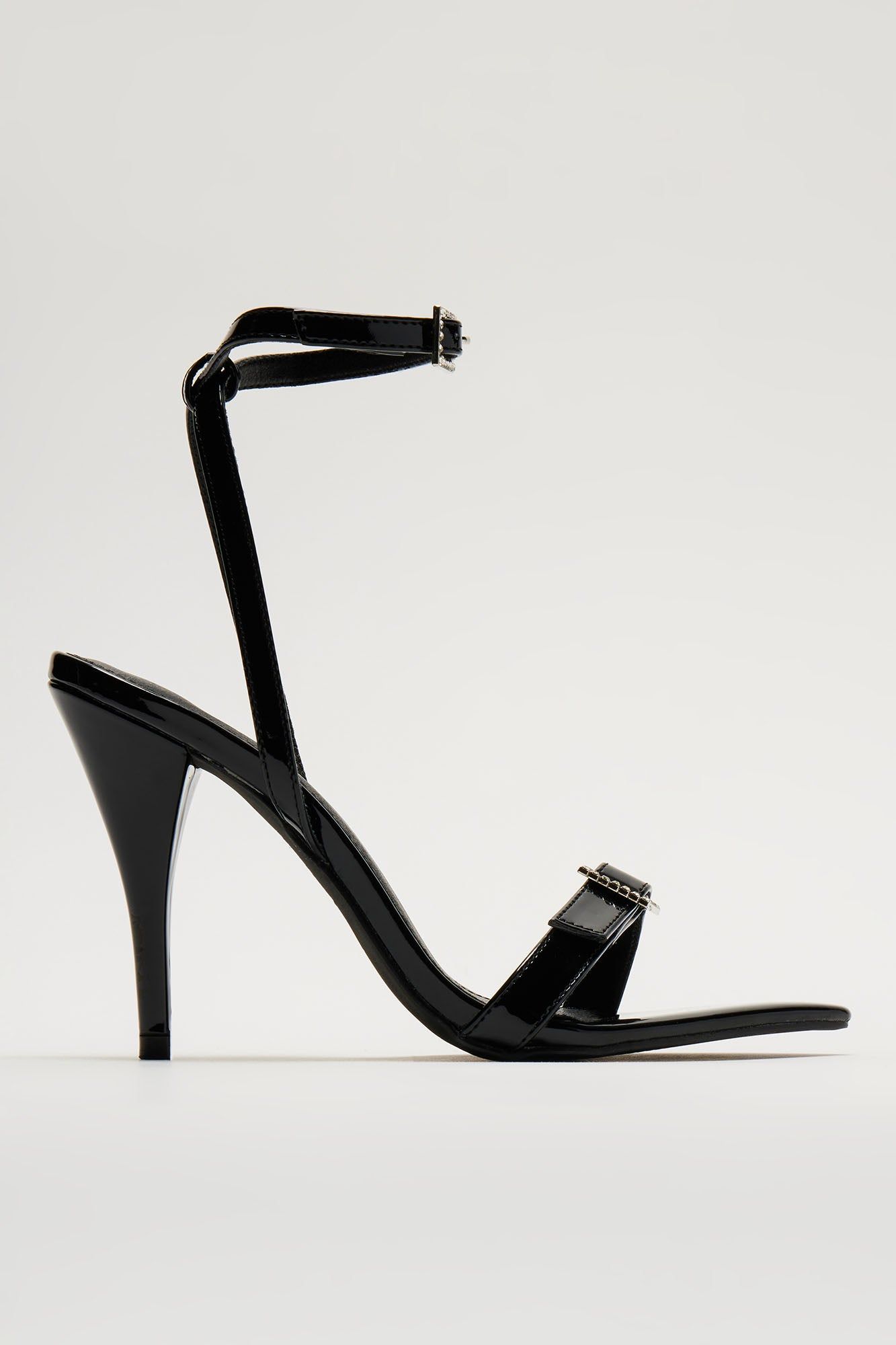 Valencia Heeled Sandals - Black sold by Fashion Nova
