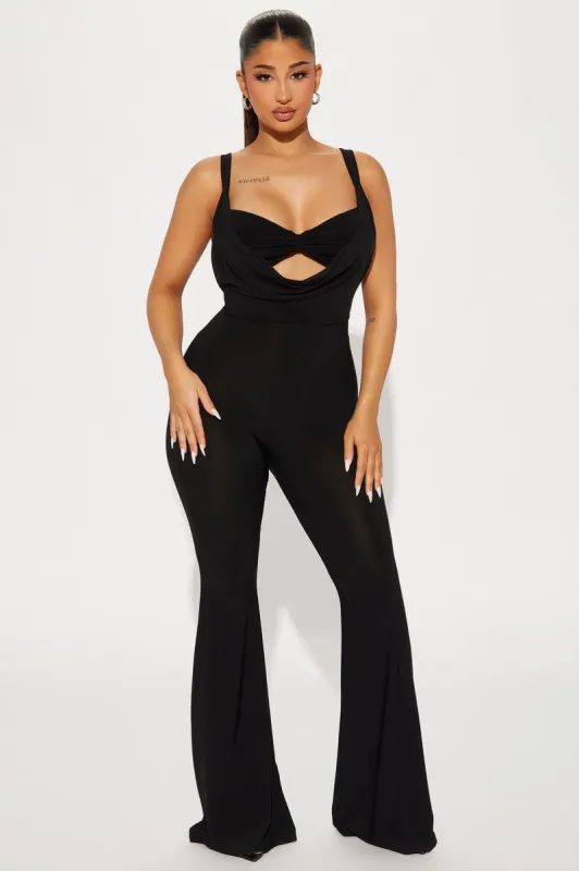 She Got Her Own Jumpsuit  - Black sold by Fashion Nova