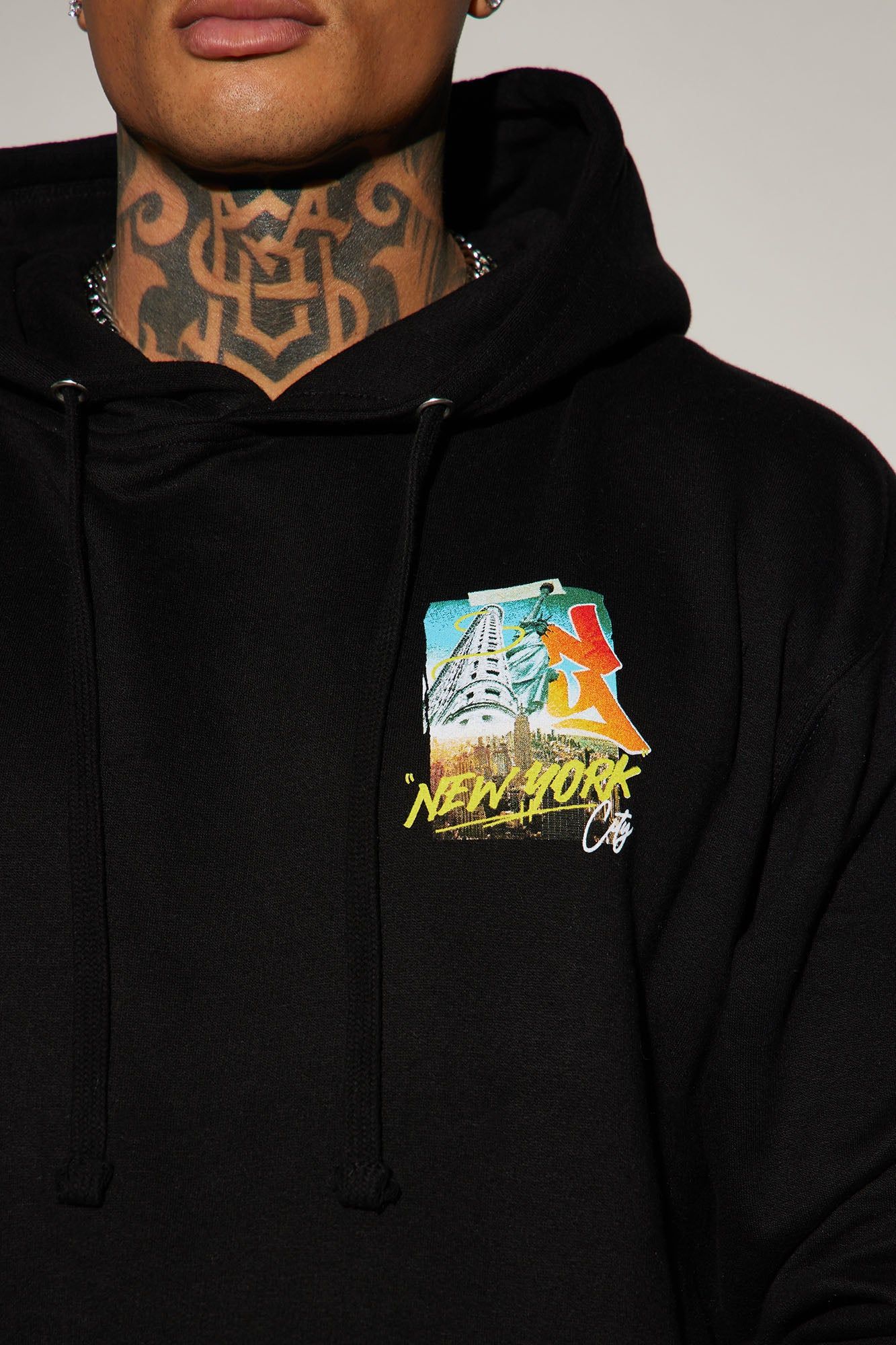 NYC Poster Hoodie - Black sold by Fashion Nova product image thumbnail 3