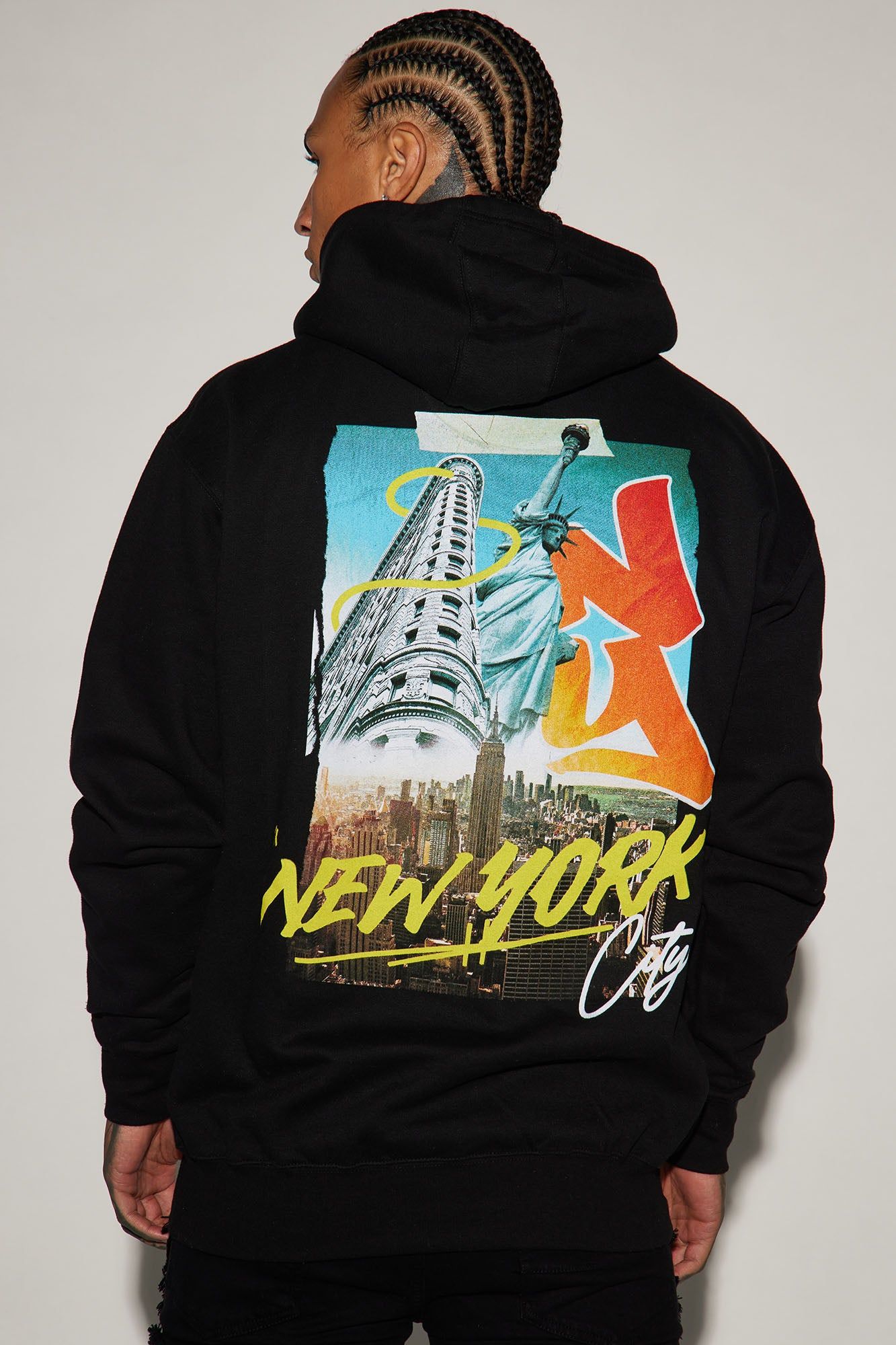 NYC Poster Hoodie - Black sold by Fashion Nova product image thumbnail 4