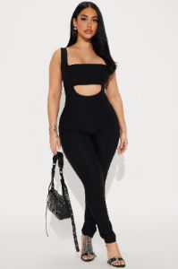 Something Just Like This Jumpsuit - Black sold by Fashion Nova