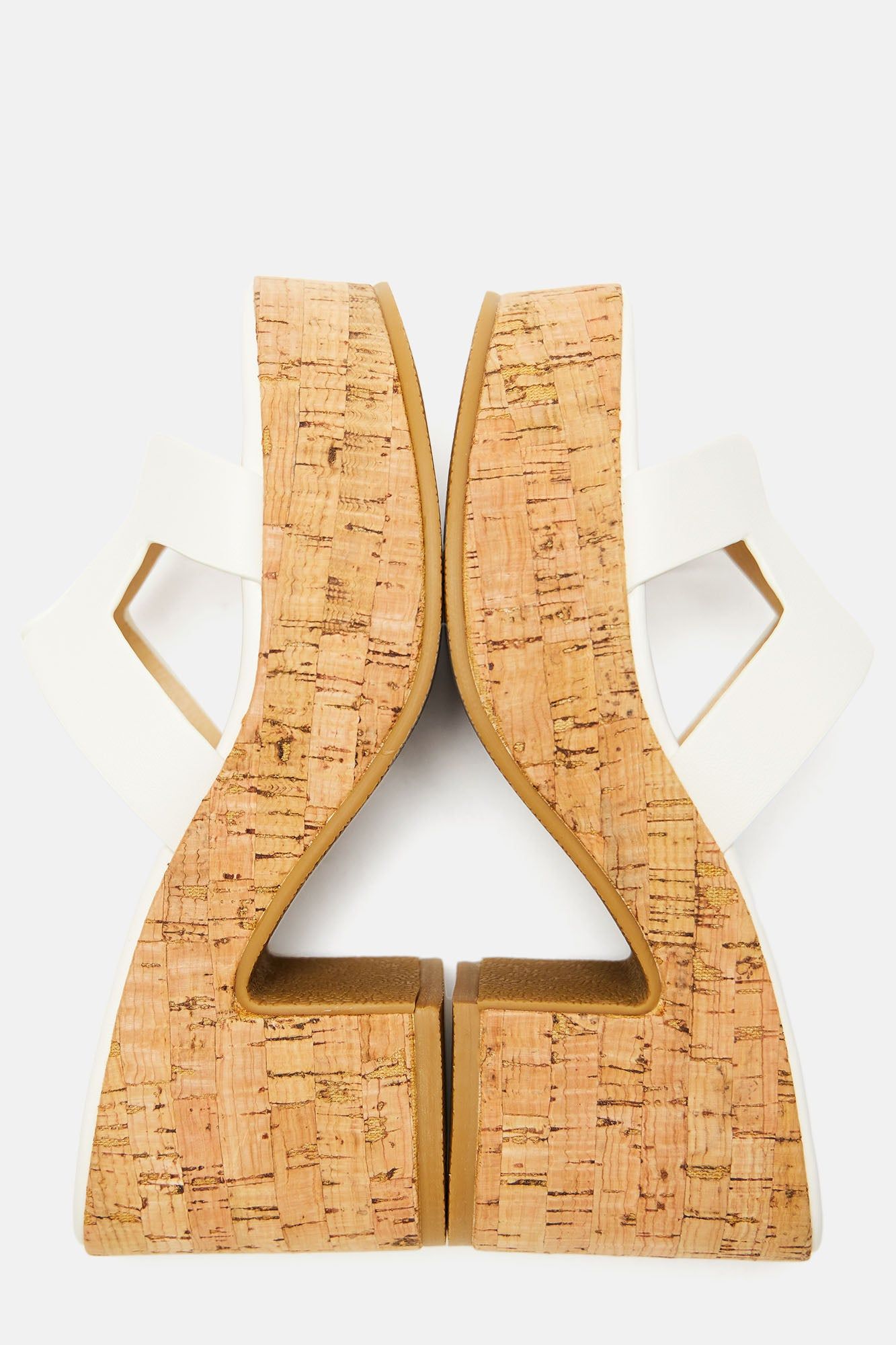 Feeling Unbothered Wedges - White sold by Fashion Nova product image thumbnail 4