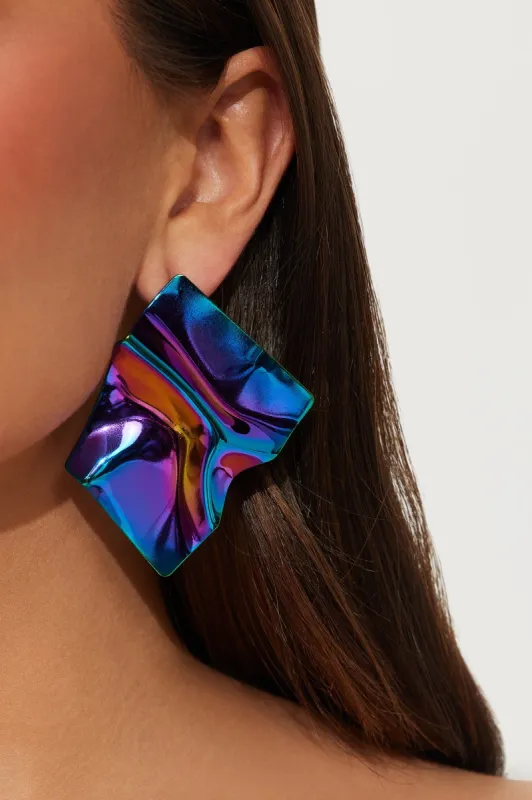 Midnight Blues Earrings - Blue/combo sold by Fashion Nova