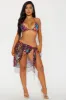 Dayanna Cover Up Sarong - Hot Pink/combo sold by Fashion Nova