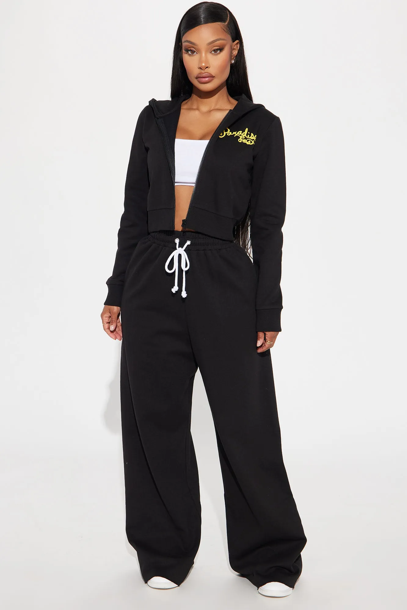 Panther Paradise Lost Zip Front Hoodie - Black sold by Fashion Nova product image thumbnail 2