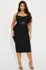 Cassidy Bandage Midi Dress - Black sold by Fashion Nova
