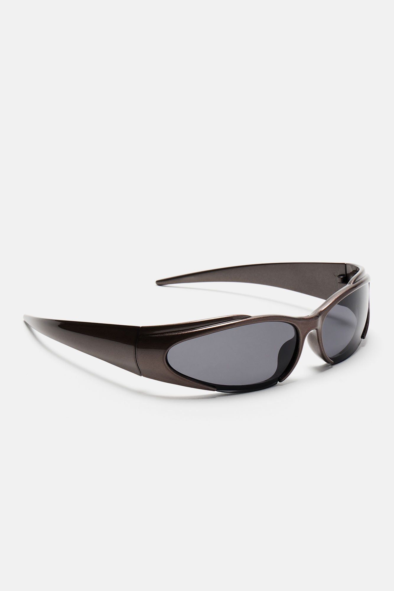 I Mean It Sunglasses - Grey sold by Fashion Nova product image thumbnail 4