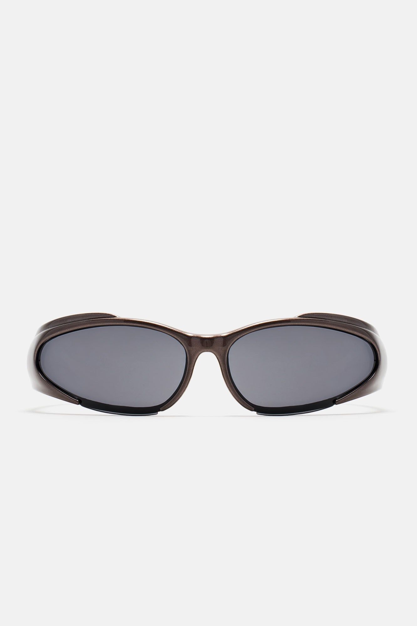 I Mean It Sunglasses - Grey sold by Fashion Nova product image thumbnail 3