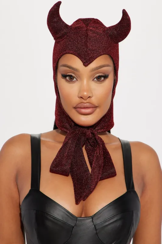 Devilish Babe Costume Accessory Bonnet - Red sold by Fashion Nova