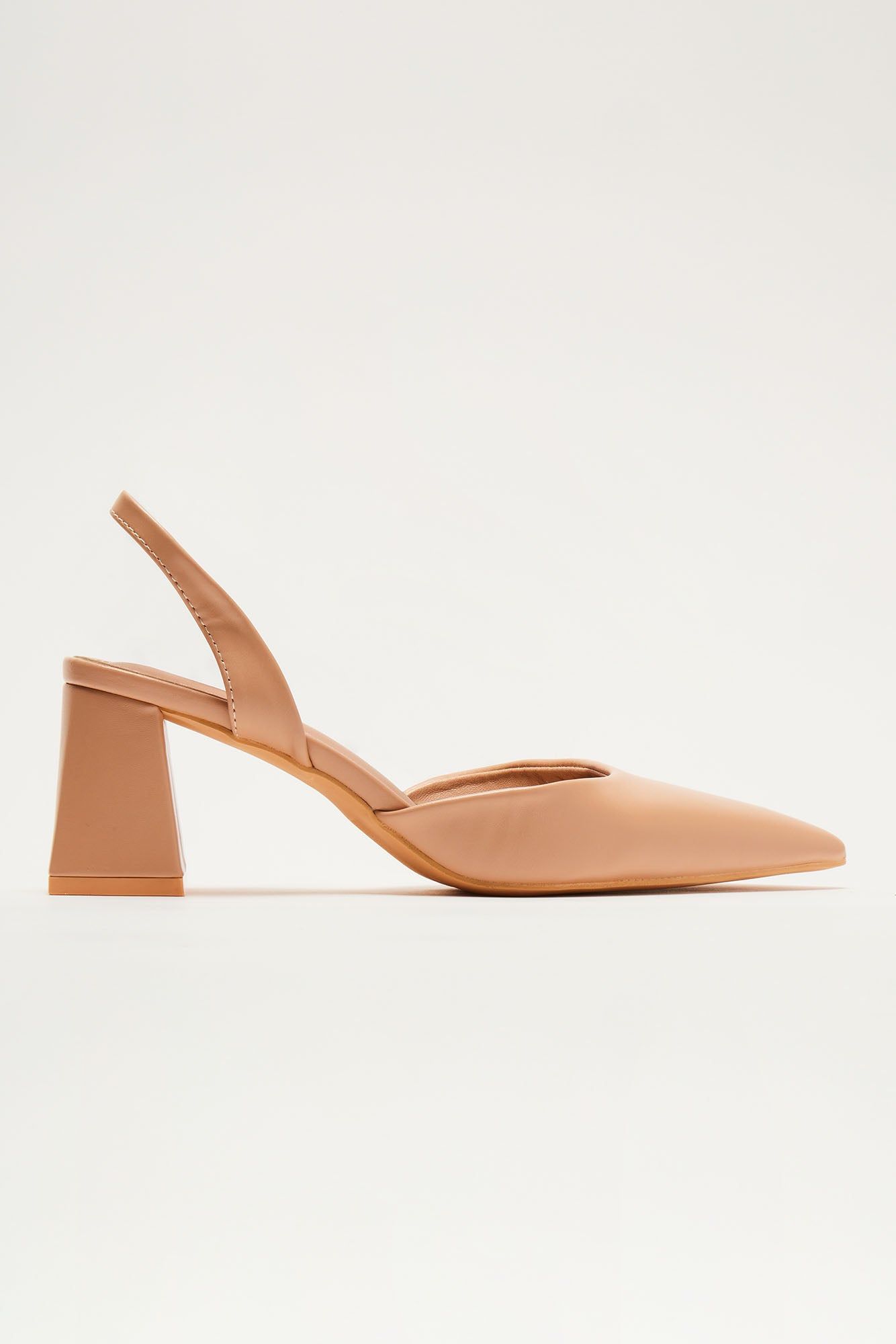 Tatianna Slingback Pumps - Beige sold by Fashion Nova product image thumbnail 3
