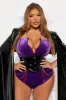 Evil Mistress 4 Piece Costume Set - Multi Color sold by Fashion Nova