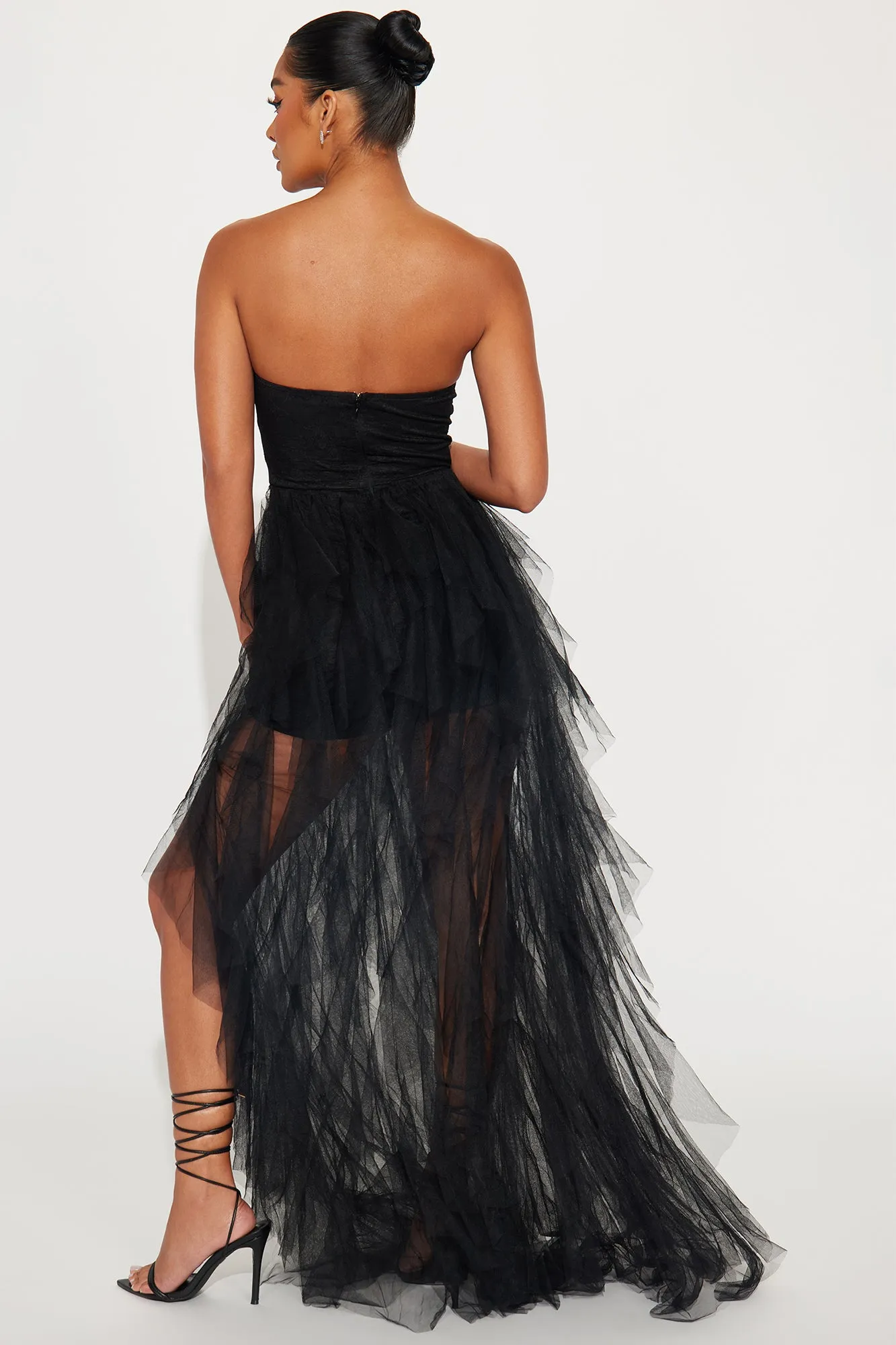 Lucy Tulle Gown - Black sold by Fashion Nova product image thumbnail 4