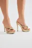 Take Me With You Mules - Taupe sold by Fashion Nova