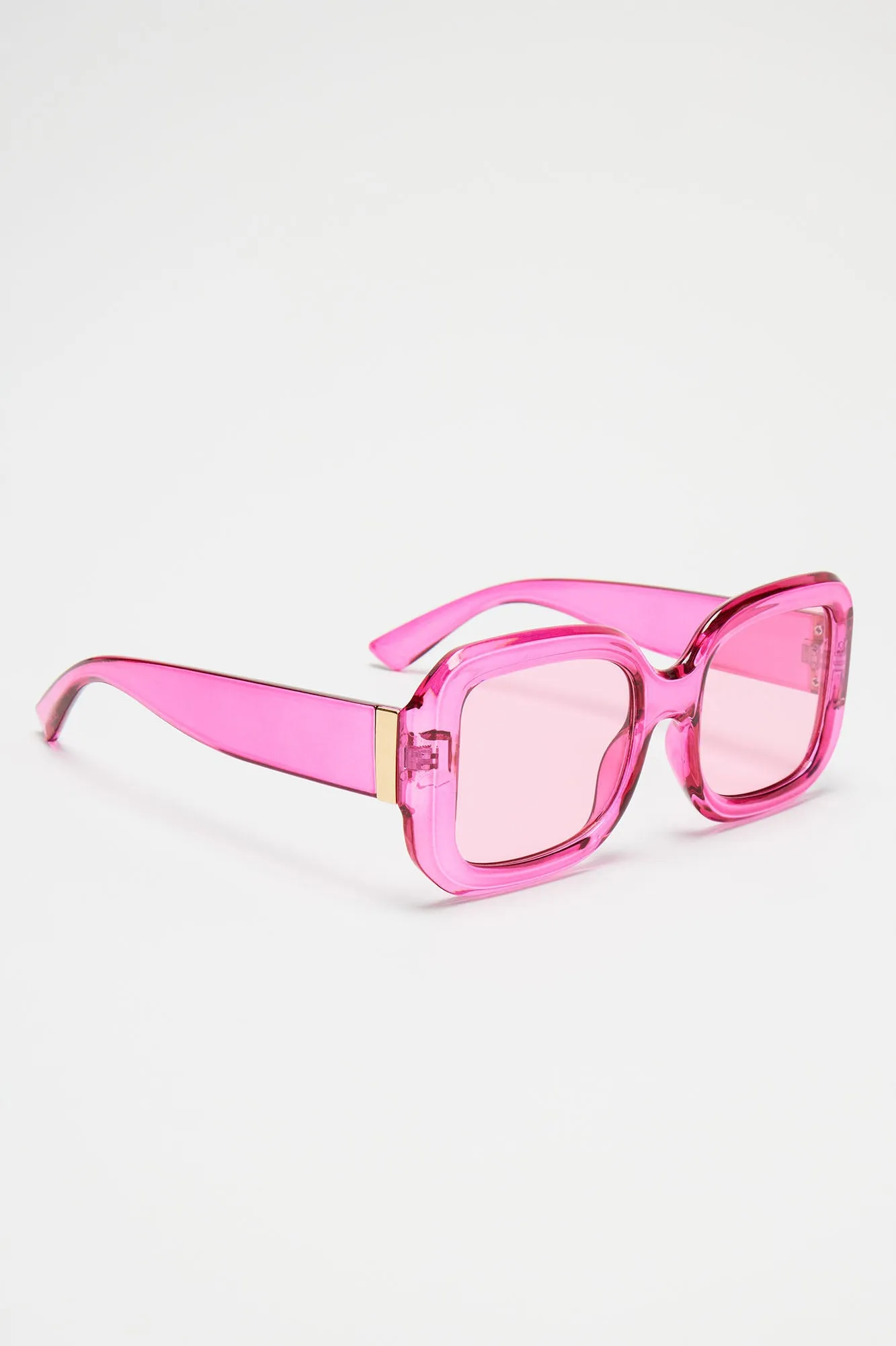 321 Girls Wanna Have Fun Sunglasses - Pink sold by Fashion Nova product image thumbnail 4