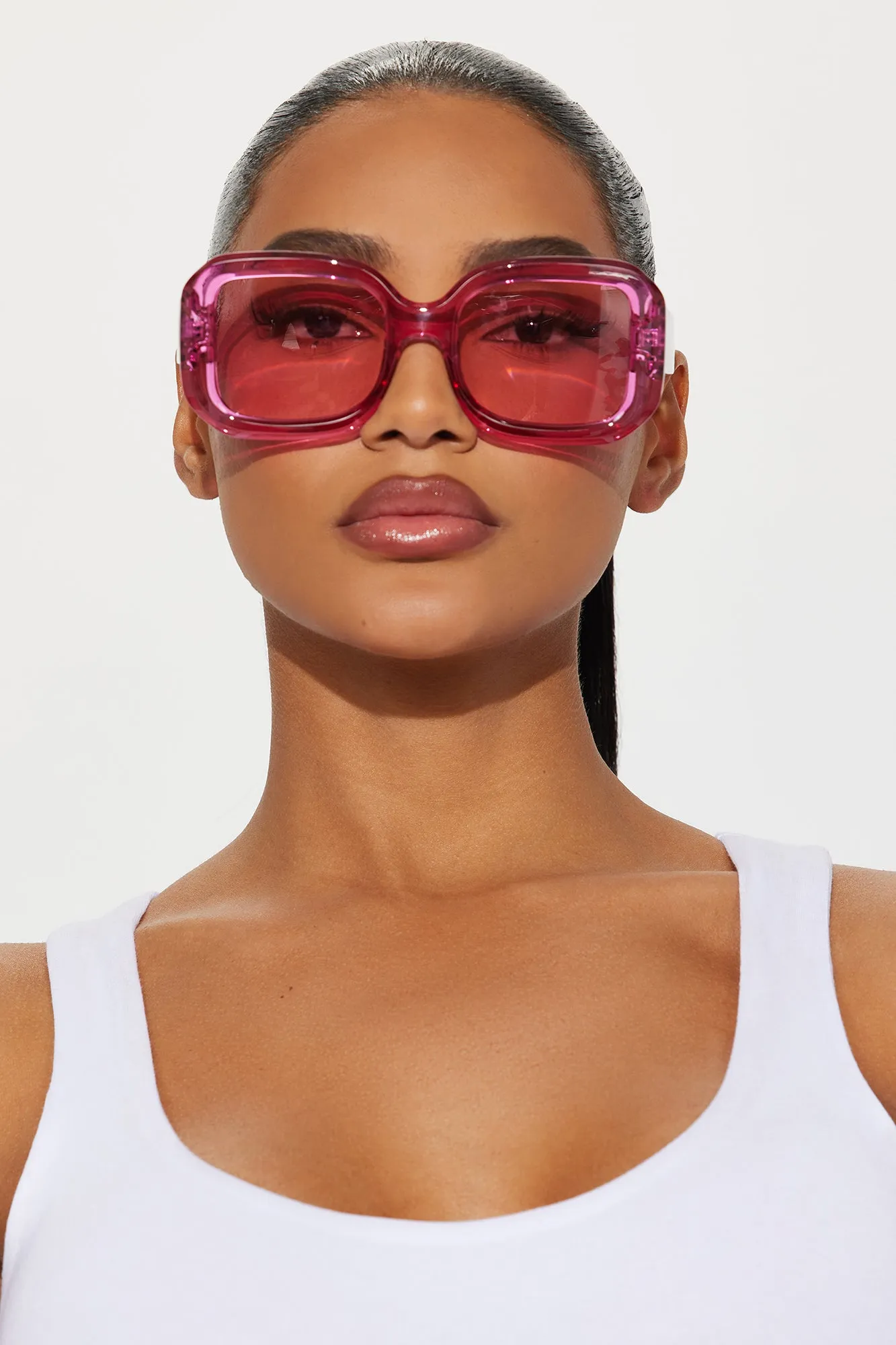 321 Girls Wanna Have Fun Sunglasses - Pink sold by Fashion Nova product image thumbnail 2