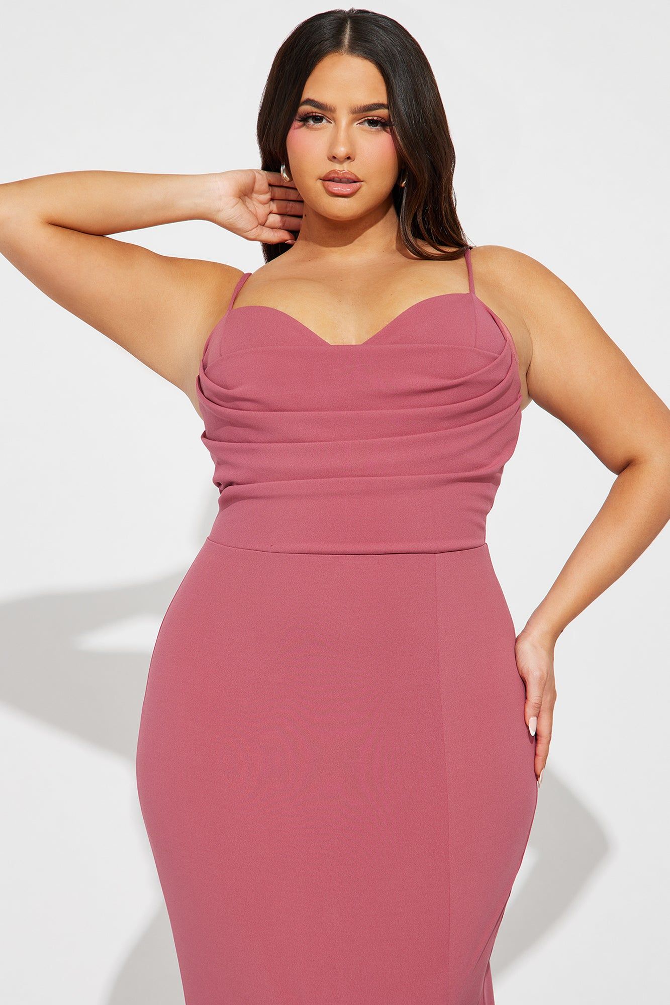 Exclusive Invite Maxi Dress - Mauve sold by Fashion Nova product image thumbnail 5