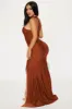 Can't Replace You Maxi Dress - Rust sold by Fashion Nova
