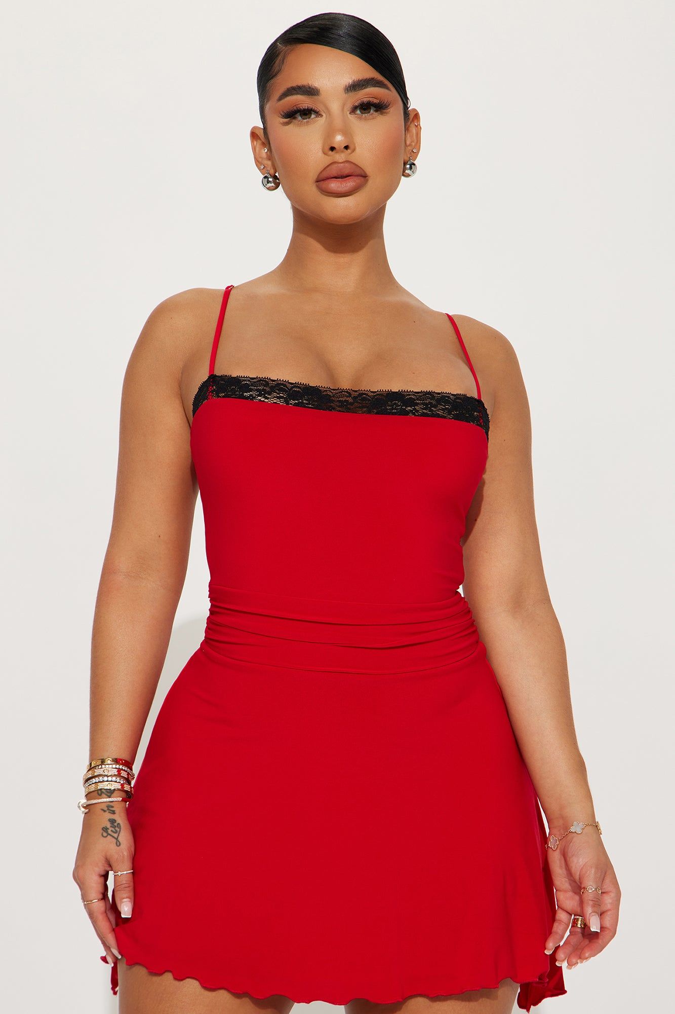 Red Hot Mini Dress - Red sold by Fashion Nova product image thumbnail 5