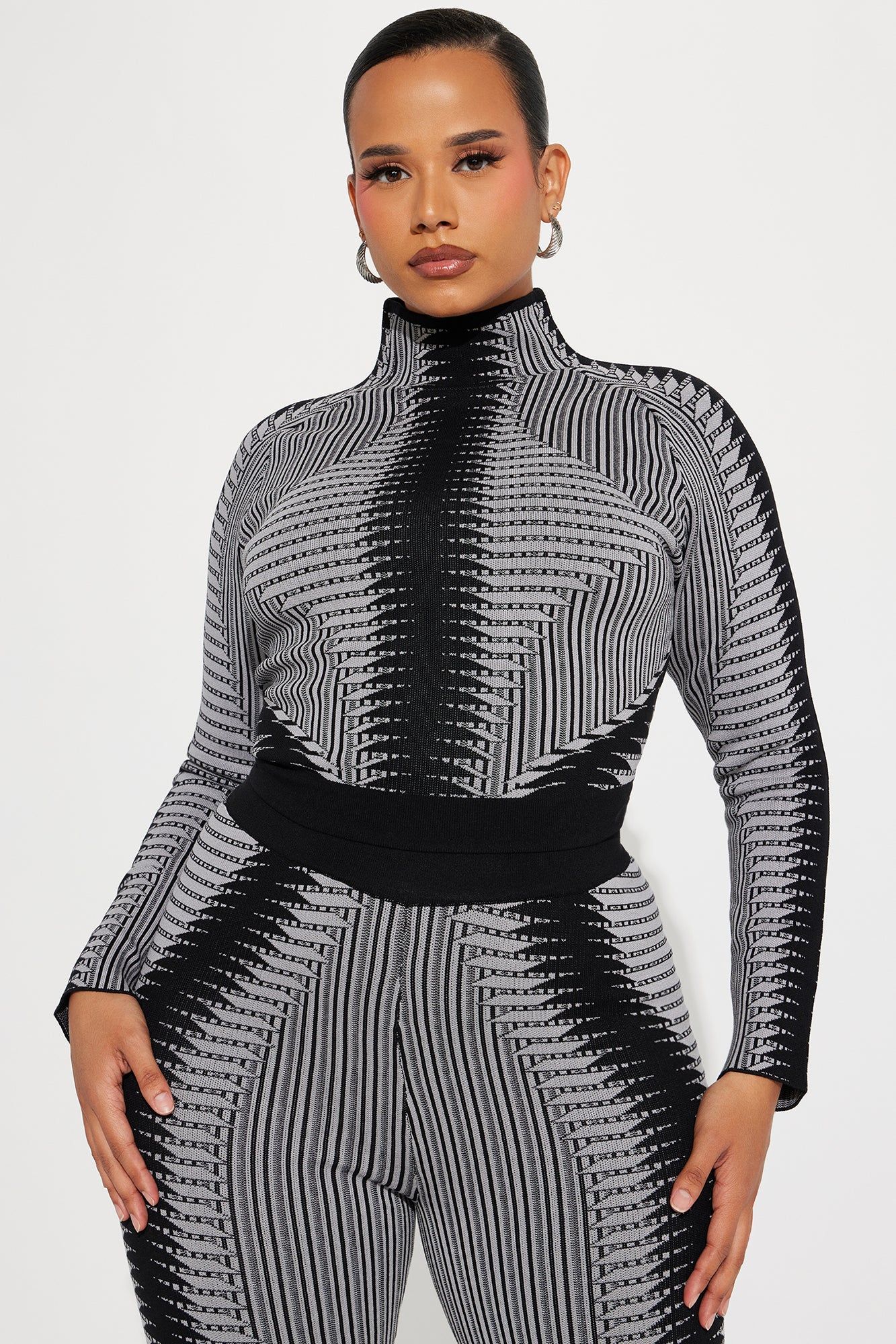 Kailee Sweater Legging Set - Grey/combo sold by Fashion Nova product image thumbnail 5