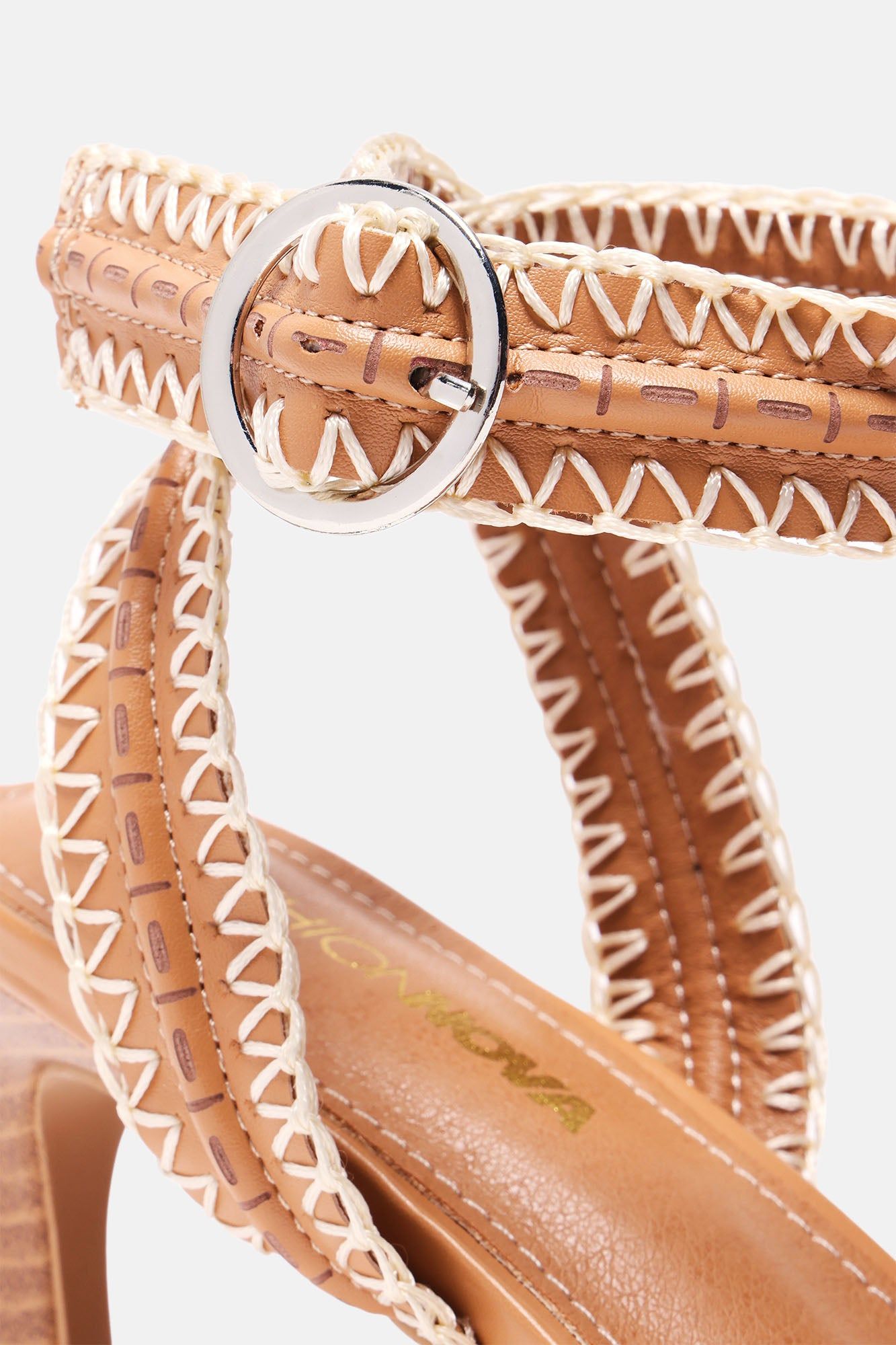 Any Day Any Time Heeled Sandals - Nude sold by Fashion Nova product image thumbnail 5