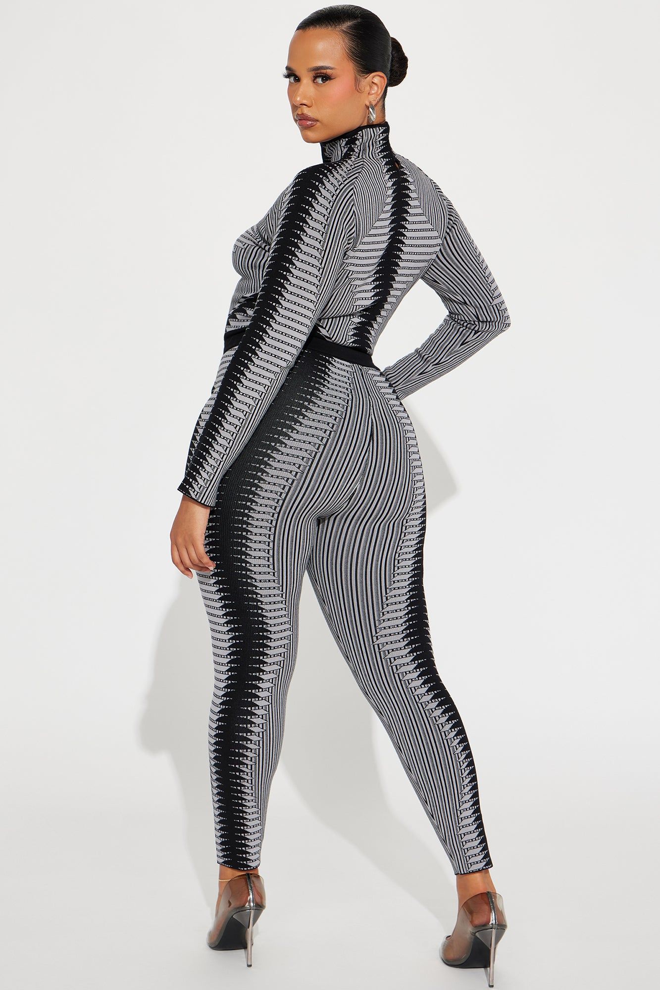 Kailee Sweater Legging Set - Grey/combo sold by Fashion Nova product image thumbnail 6