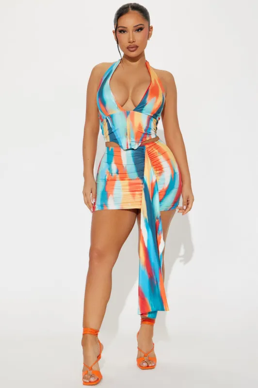 Fun In the Sun Skirt Set - Multi Color sold by Fashion Nova