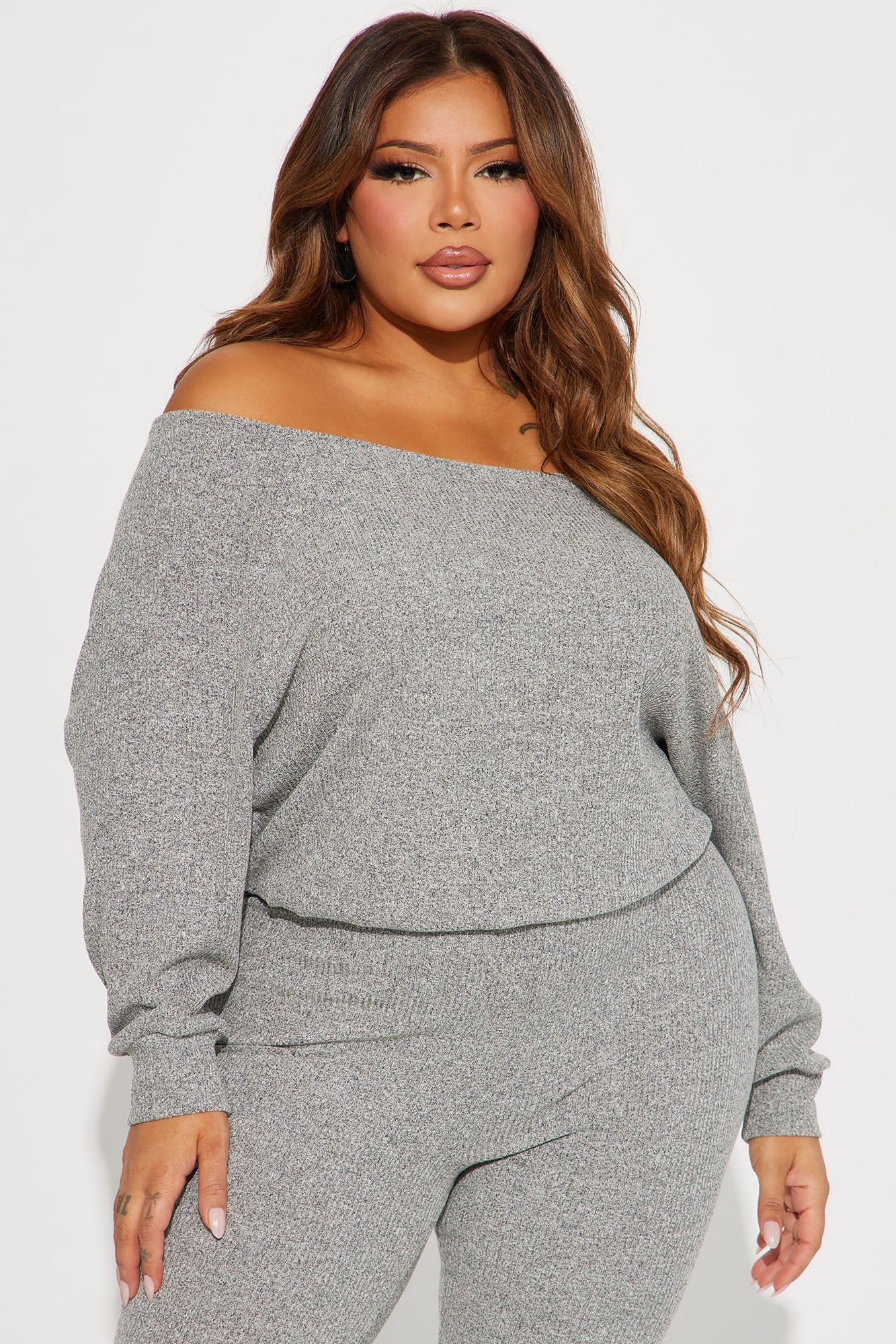 The Way To Go Jumpsuit - Heather Grey sold by Fashion Nova product image thumbnail 5