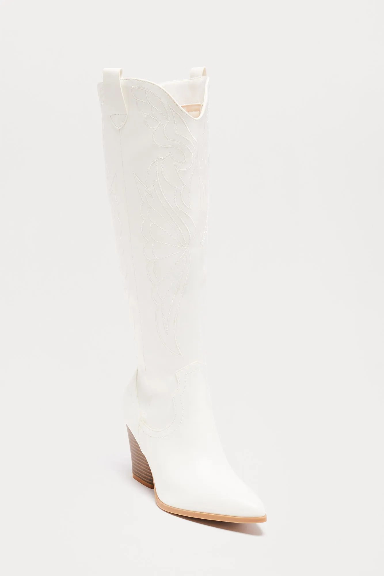 Always A Good Time Knee High Boots - White sold by Fashion Nova product image thumbnail 4