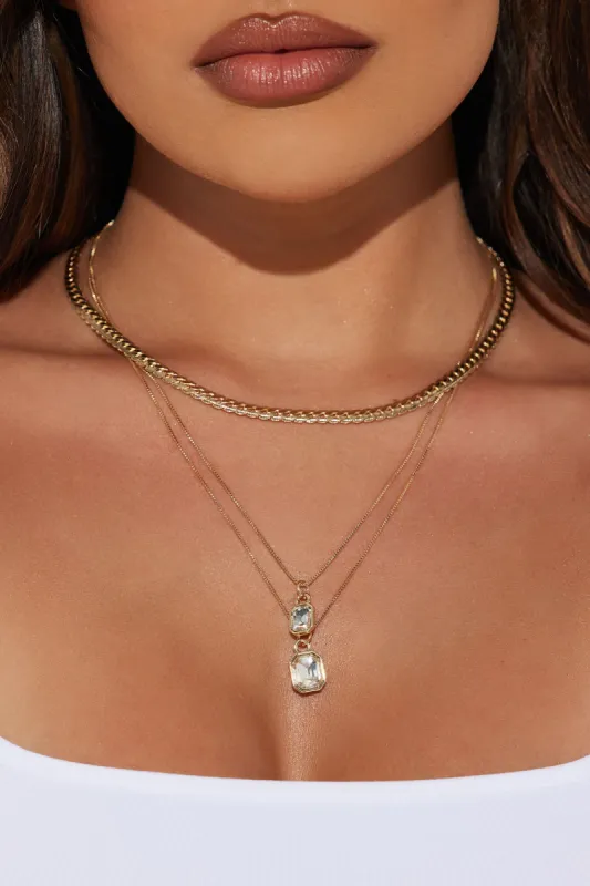Dripped In Gold Necklace - Gold sold by Fashion Nova