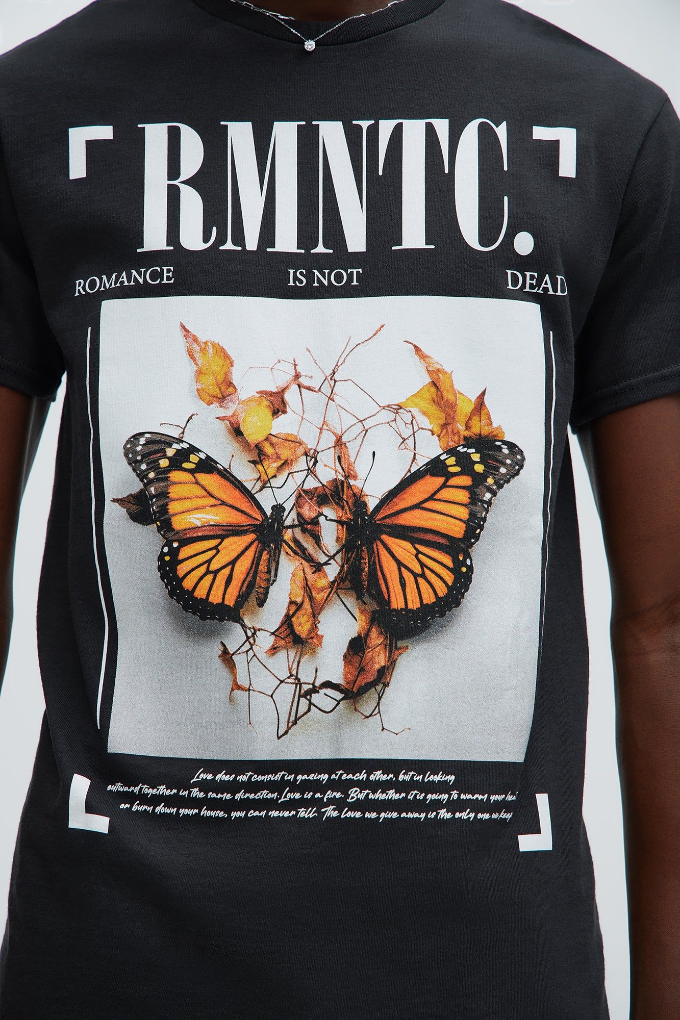 Romantic Type Short Sleeve Tee - Black sold by Fashion Nova product image thumbnail 2