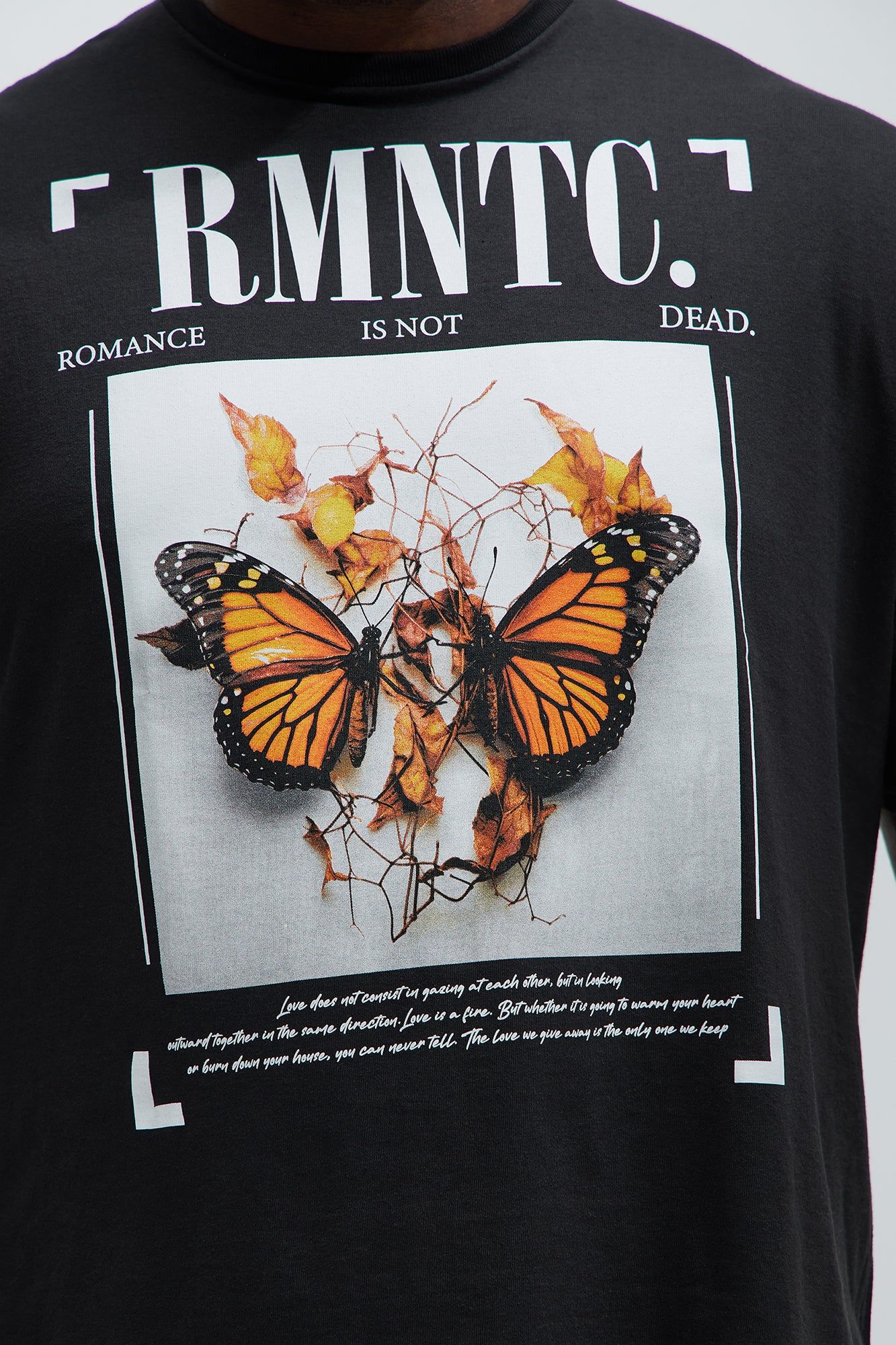 Romantic Type Short Sleeve Tee - Black sold by Fashion Nova product image thumbnail 5