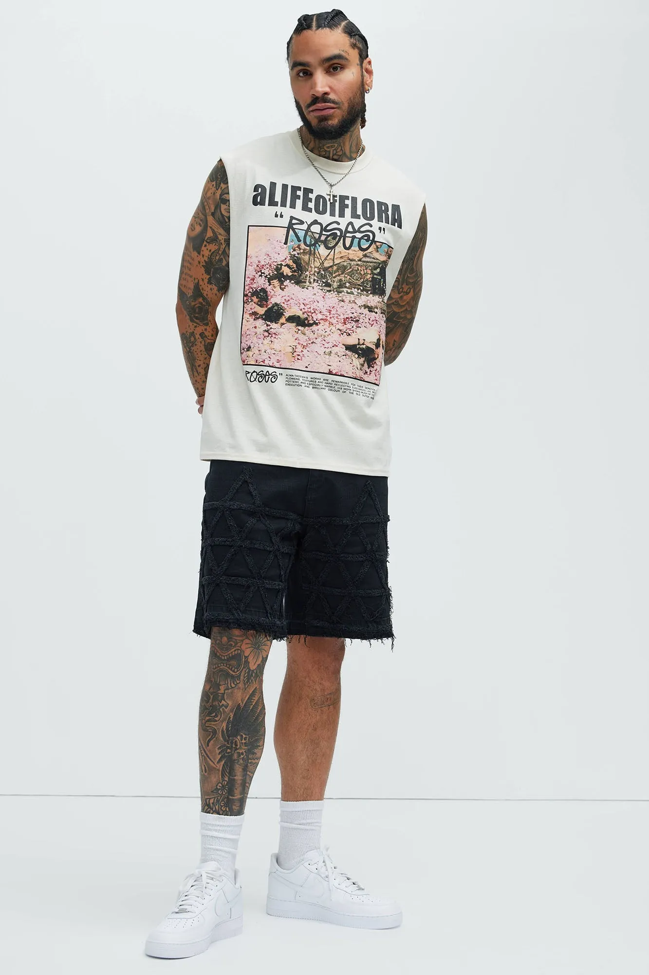 A Life Of Flora Sleeveless Tee - Tan sold by Fashion Nova product image thumbnail 2