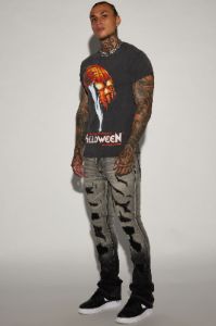 Halloween Movie Poster Short Sleeve Tee - Black sold by Fashion Nova