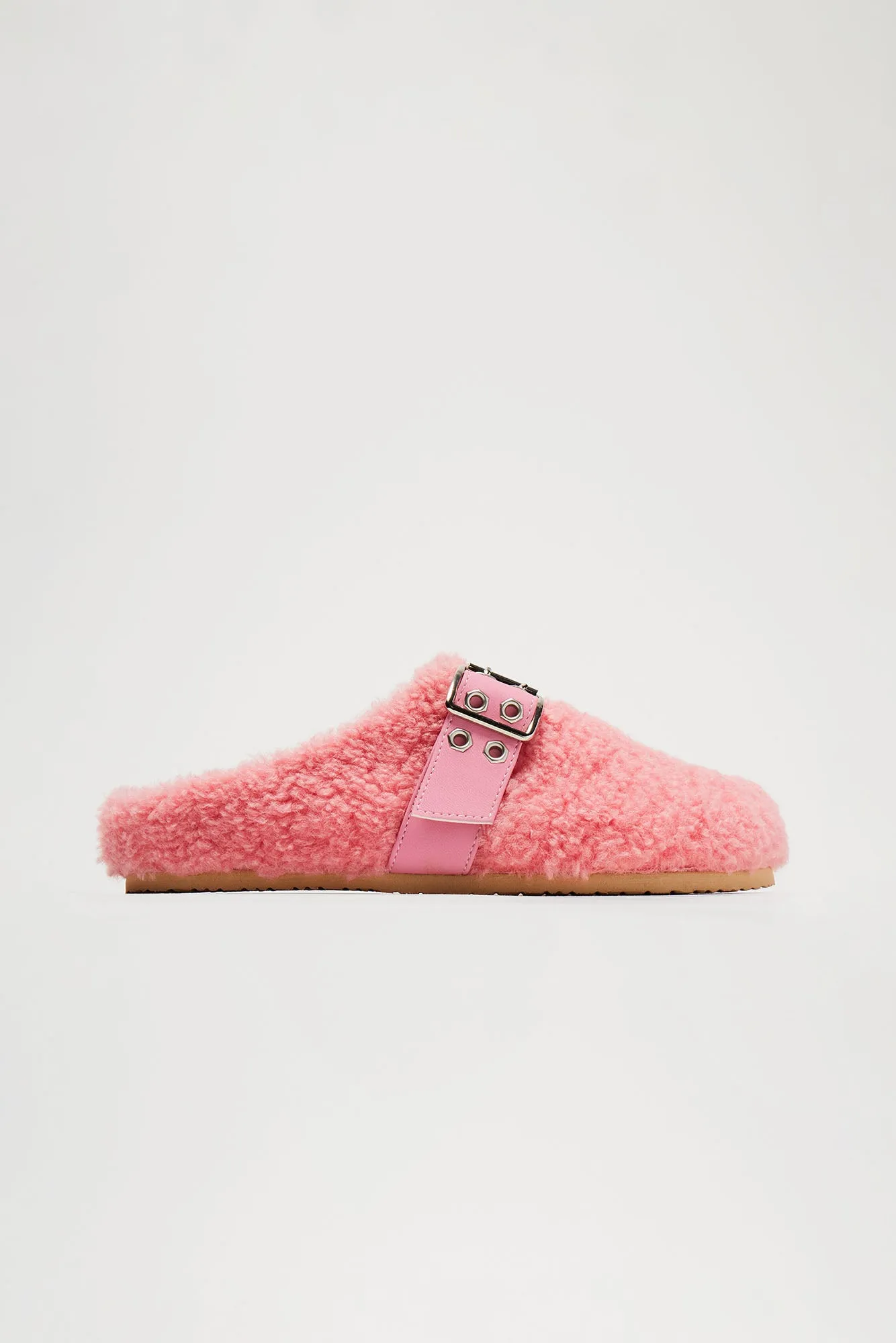 Villie Buckle Slippers - Pink sold by Fashion Nova product image thumbnail 4