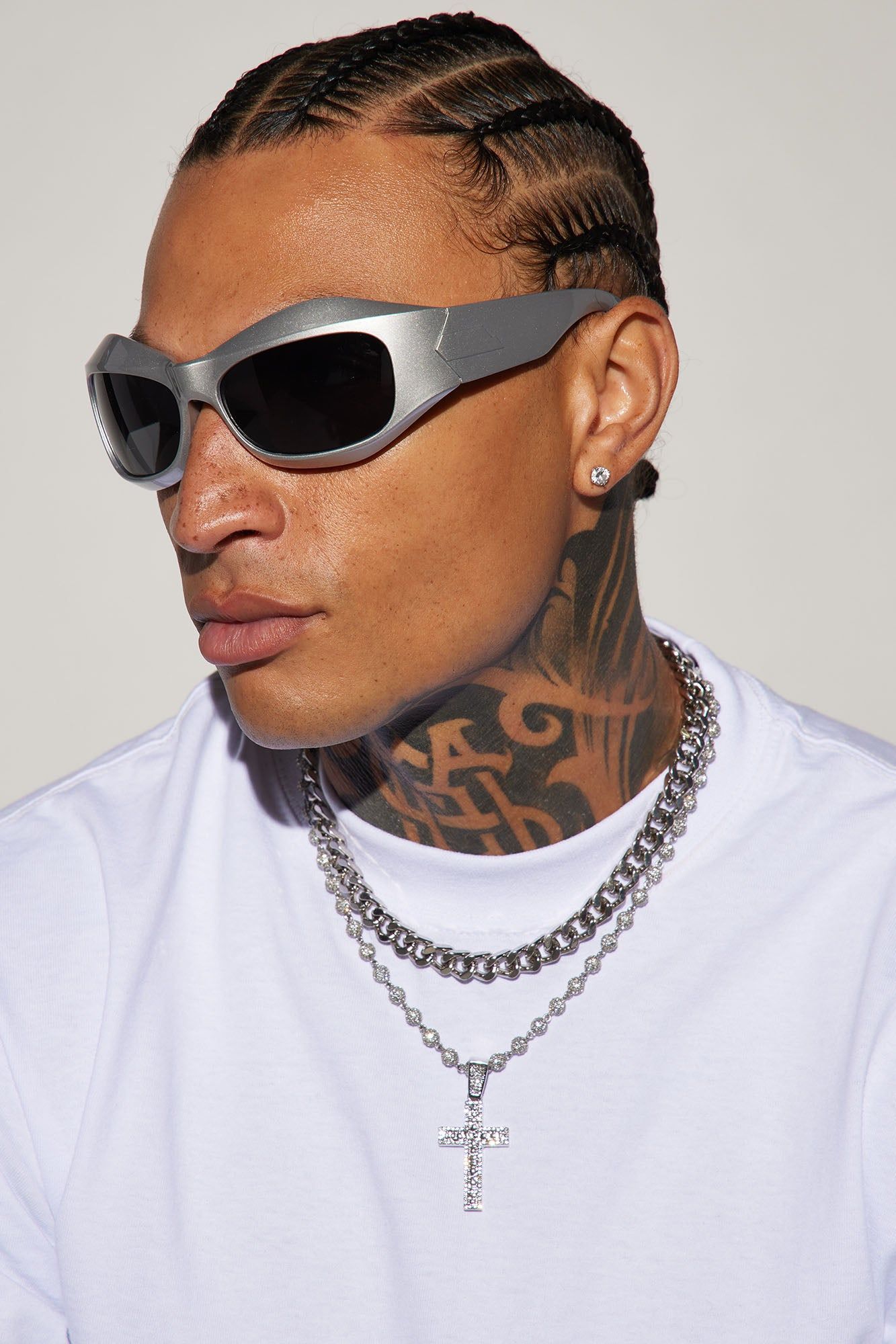 Speed Line Sunglasses - Silver sold by Fashion Nova product image thumbnail 2